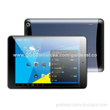 7.85-inch Quad-core Tablet PCs/MIDs, MTK8382, Capacitive Touch Screen OGS 1024x768P TN, 1GB DDR3+8GB